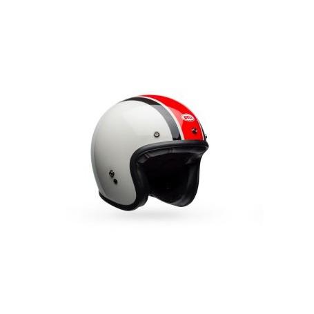 Helmets BELL CASQUE BELL CUSTOM 500 ACE CAFÉ STADIUM GLOSS SILVER/RED/BLACK 7095629