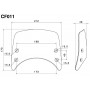 Sautes-Vent RIZOMA SAUTE-VENT COURT (ALUMINIUM) RIZOMA CF011 CF011