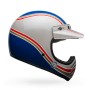 Casques BELL CASQUE BELL MOTO-3 RSD MALIBU BLEU/BLANC 7084414