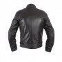 Blousons Hommes HELSTONS BLOUSON HELSTONS ACE CUIR RAG NOIR-NOIR 20160002 NN