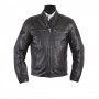 Blousons Hommes HELSTONS BLOUSON HELSTONS ACE CUIR RAG NOIR-NOIR 20160002 NN