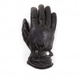 Men's Gloves HELSTONS GANTS HELSTONS BOSTON ETE WATERPROOF CUIR SOFT NOIR 20150033 NO