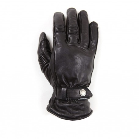 Gants Hommes HELSTONS GANTS HELSTONS BOSTON ETE WATERPROOF CUIR SOFT NOIR 20150033 NO