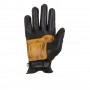 Gants Hommes HELSTONS GANTS HELSTONS VELVET ÉTÉ CUIR SOFT NOIR-GOLD 20160161 NG