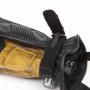 Gants Hommes HELSTONS GANTS HELSTONS VELVET ÉTÉ CUIR SOFT NOIR-GOLD 20160161 NG