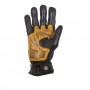 Gants Hommes HELSTONS GANTS HELSTONS VITESSE PRO ÉTÉ CUIR SOFT NOIR GOLD 20160164 NG