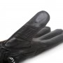 Men's Gloves HELSTONS GANTS HELSTONS BROD HIVER CUIR SOFT NOIR-BEIGE 20160098 NB