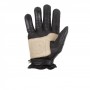 Gants Hommes HELSTONS GANTS HELSTONS VELVET HIVER CUIR SOFT NOIR-BEIGE 20160102 NB