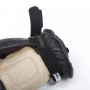 Men's Gloves HELSTONS GANTS HELSTONS VELVET HIVER CUIR SOFT NOIR-BEIGE 20160102 NB