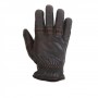 Men's Gloves HELSTONS GANTS HELSTONS VELVET HIVER CUIR PULL-UP MARRON-NOIR 20160102 MN