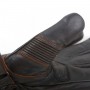 Men's Gloves HELSTONS GANTS HELSTONS VELVET HIVER CUIR PULL-UP MARRON-NOIR 20160102 MN