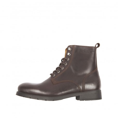 Demi-bottes Hommes HELSTONS HELSTONS CITY CUIR ANILINE MARRON 20160016 M