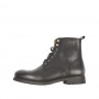 Demi-bottes Hommes HELSTONS HELSTONS CITY CUIR ANILINE NOIR 20160016 NO