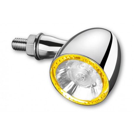 Turn Signals KELLERMANN CLIGNOTANT KELLERMANN BULLET 1000 PL CHROME AVANT 2 FONCTIONS 200-254