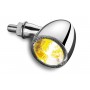 Turn Signals KELLERMANN CLIGNOTANT KELLERMANN BULLET 1000 PL BLANC CHROME AVANT 2 FONCTIONS 200-260